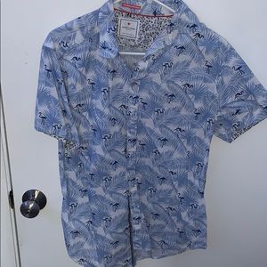 slim fit button up